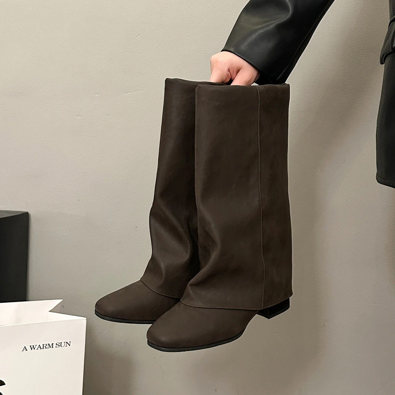 2026 Fashion Autumn Winter Kne - огляд і ціна Women'S Fashion Knee High Boots