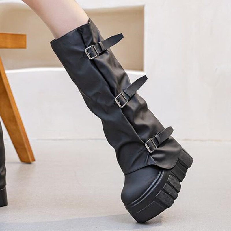 New 2026 Fashion Brand Autumn  - огляд і ціна Women'S Fashion Knee High Boots