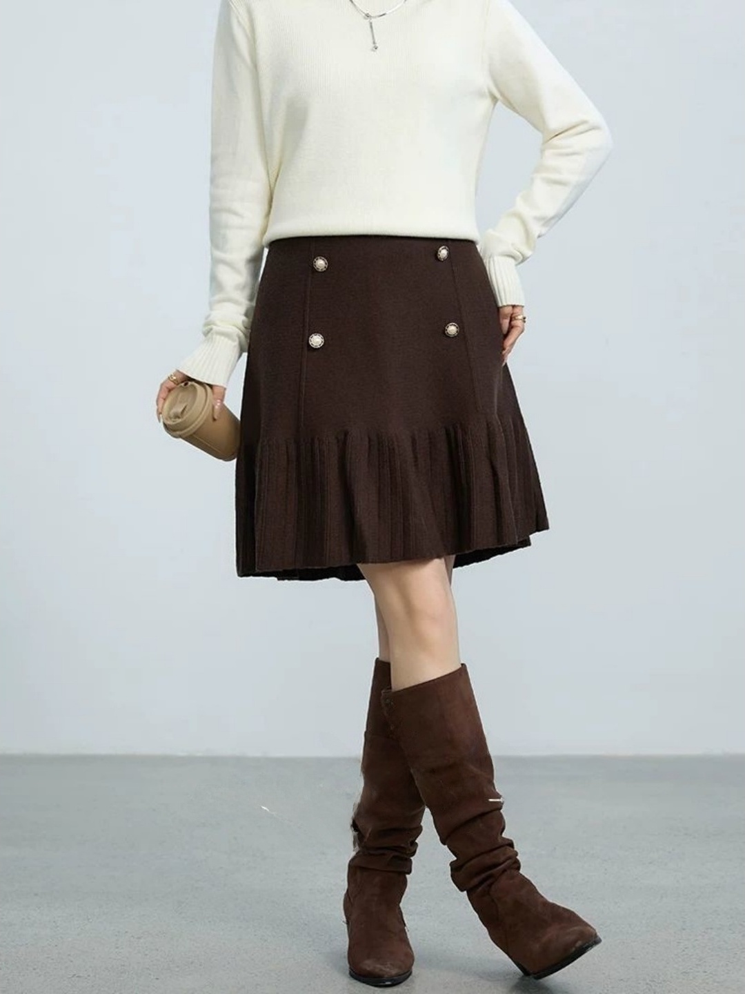 plus Size A-Line  Skirt High W - огляд і ціна Women Fashion Over The Years